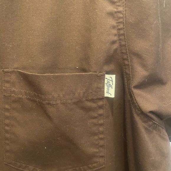 Tafford Brown Scrub Top - Picture 3 of 4